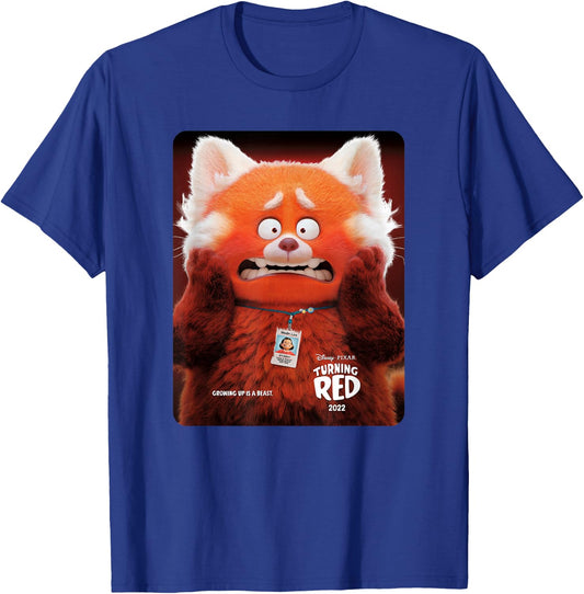 Disney Pixar Turning Red Mei Shocked Screen Grab T-Shirt - T-Shirt | Royal