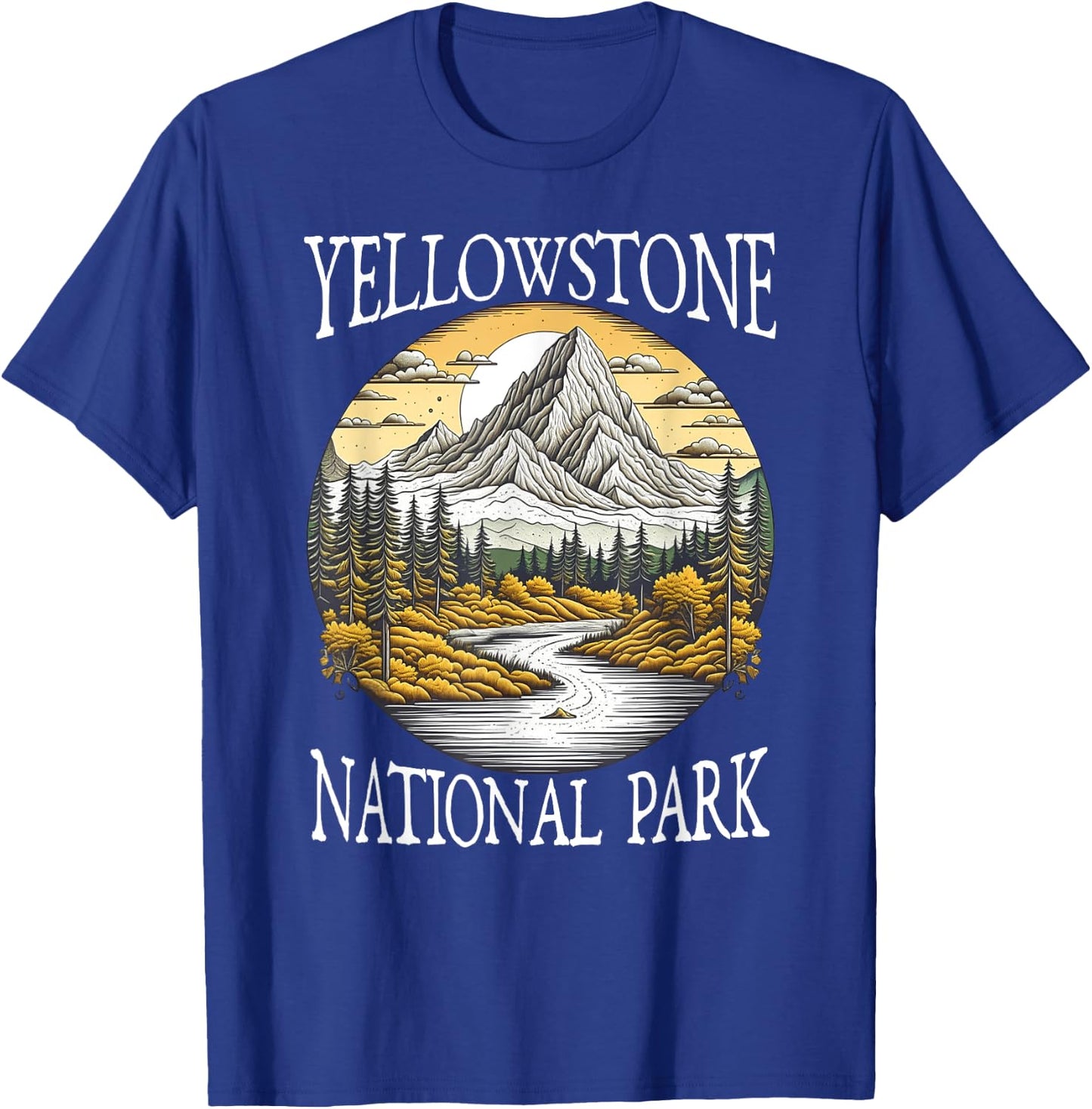 Yellowstone National Park T-Shirt - T-Shirt | Royal