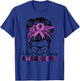 Autoimmune Disease awareness messy hair bun T-Shirt - T-Shirt | Royal