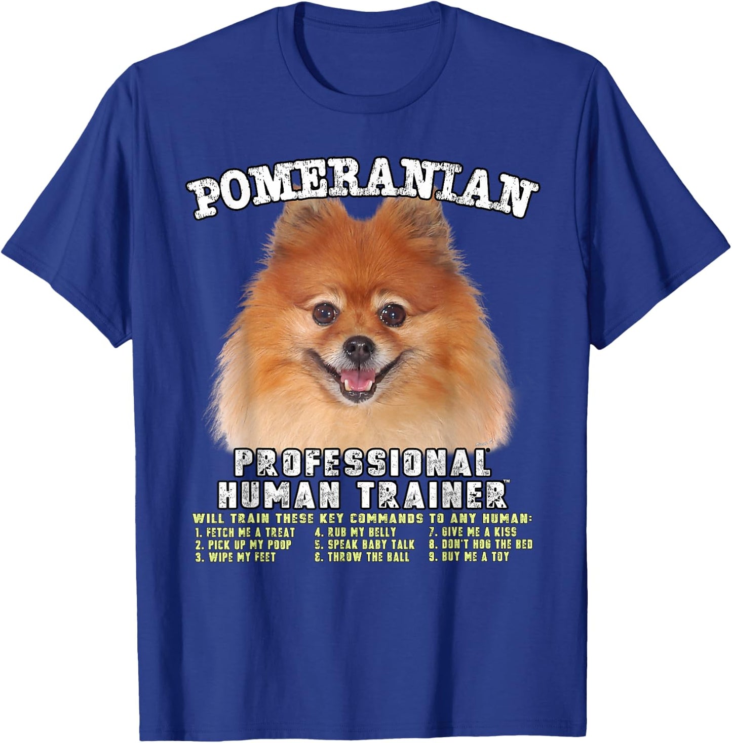 Kitana Pomeranian Dog Themed , -Adults, Kids, Black, Small, Short Sleeve T-Shirt - T-Shirt | Royal