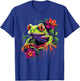Retro Style Red-Eyed Tree Frog T-Shirt - T-Shirt | Royal