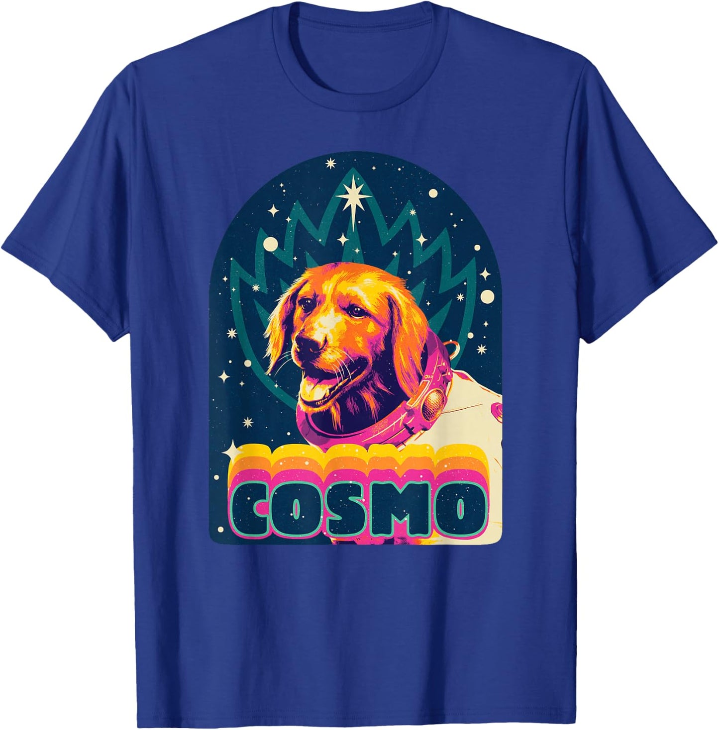 Marvel Guardians of The Galaxy Volume 3 Cosmo Album Retro T-Shirt - T-Shirt | Royal