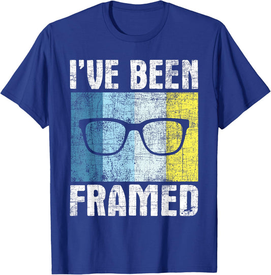 Funny Optometrist Shirts - Retro Eyeglasses Optometrist Optometry T-Shirt - T-Shirt | Royal