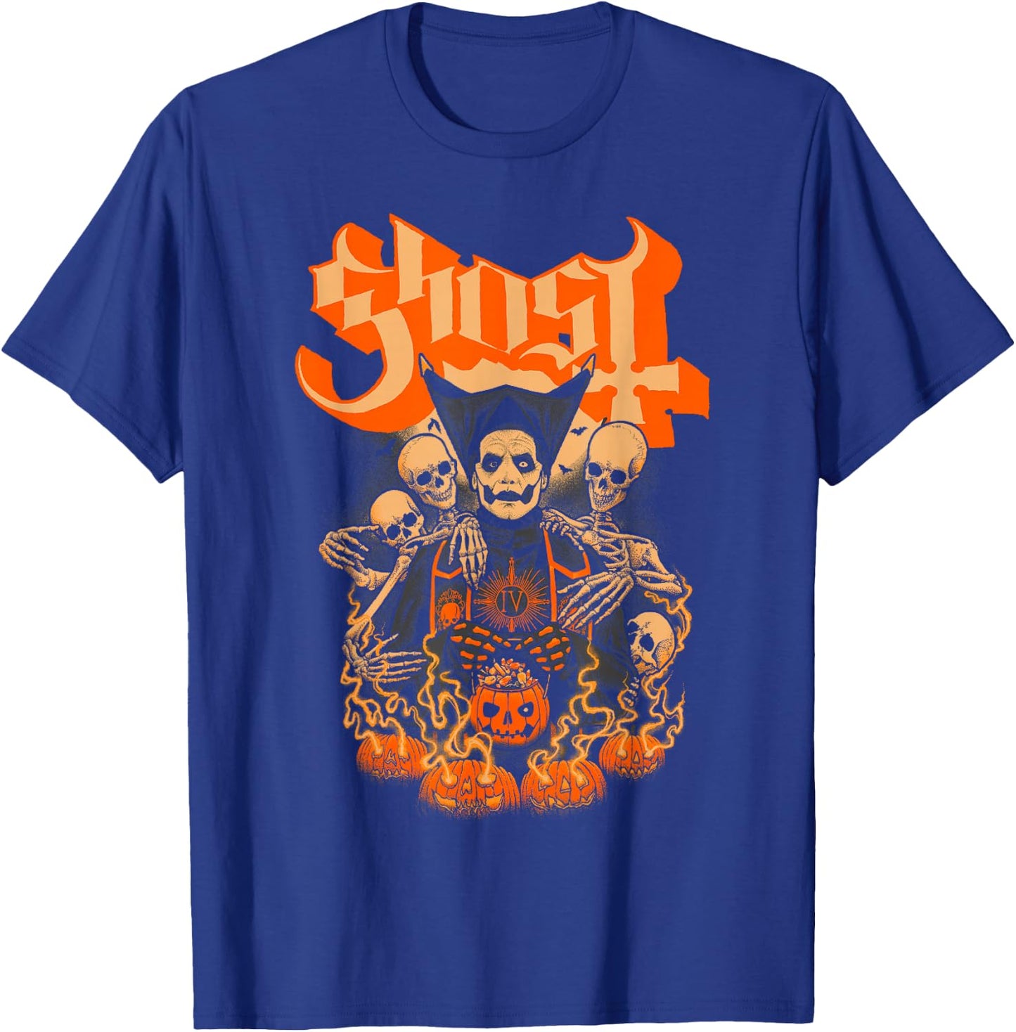 Ghost - Great Pumpkin Halloween T-Shirt - T-Shirt | Royal