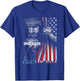One Nation Under God Trump 2024 God American Flag Men T-Shirt - T-Shirt | Royal