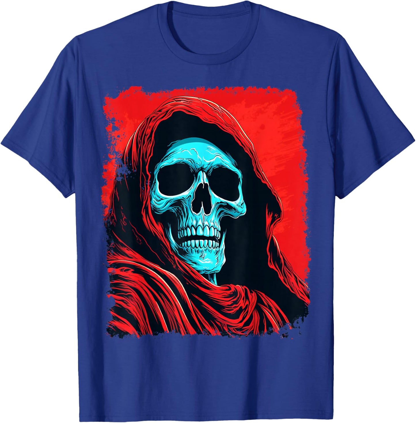Death Grim Reaper Red T-Shirt - T-Shirt | Royal