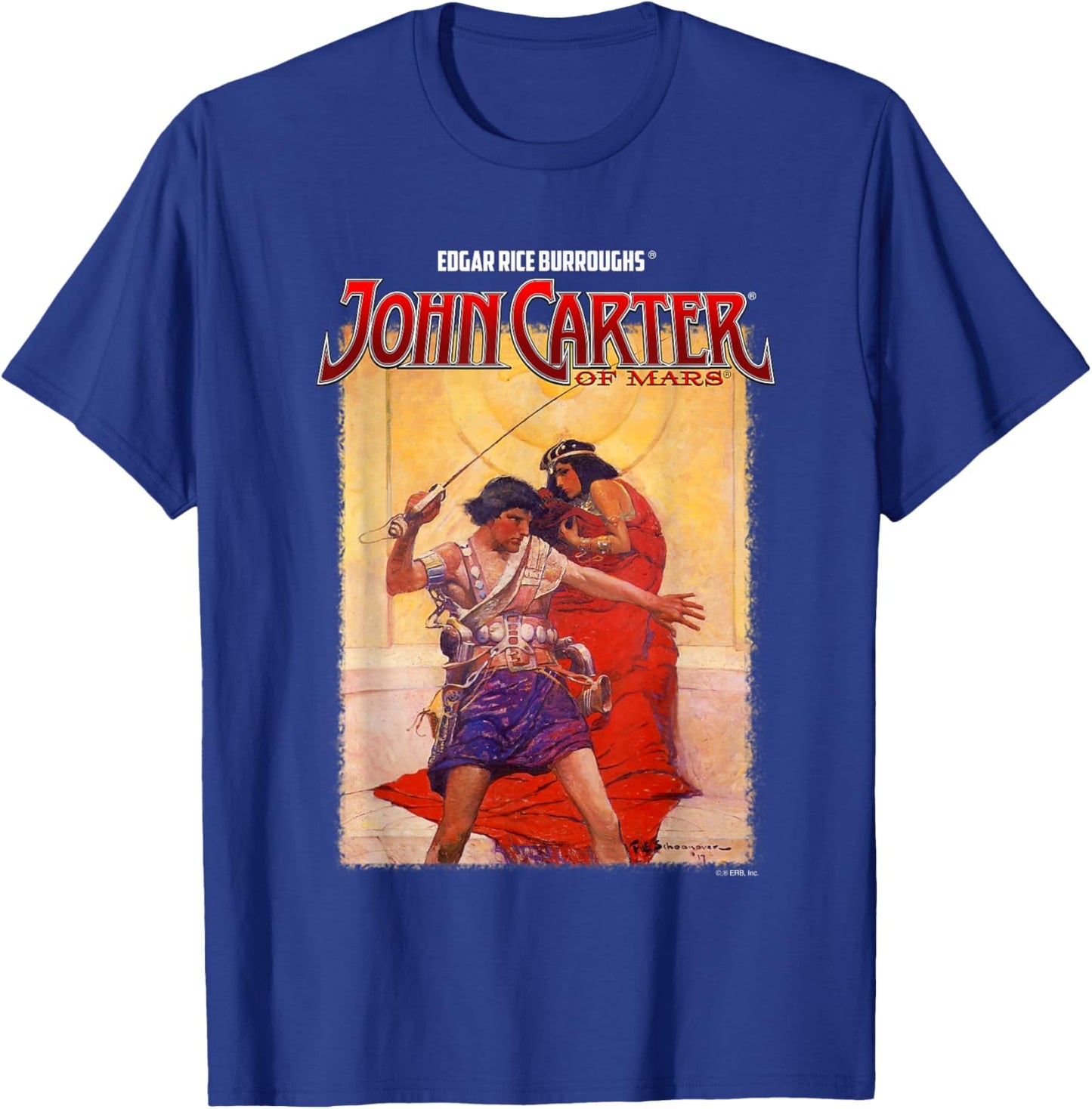 John Carter of Mars T-Shirt - T-Shirt | Royal