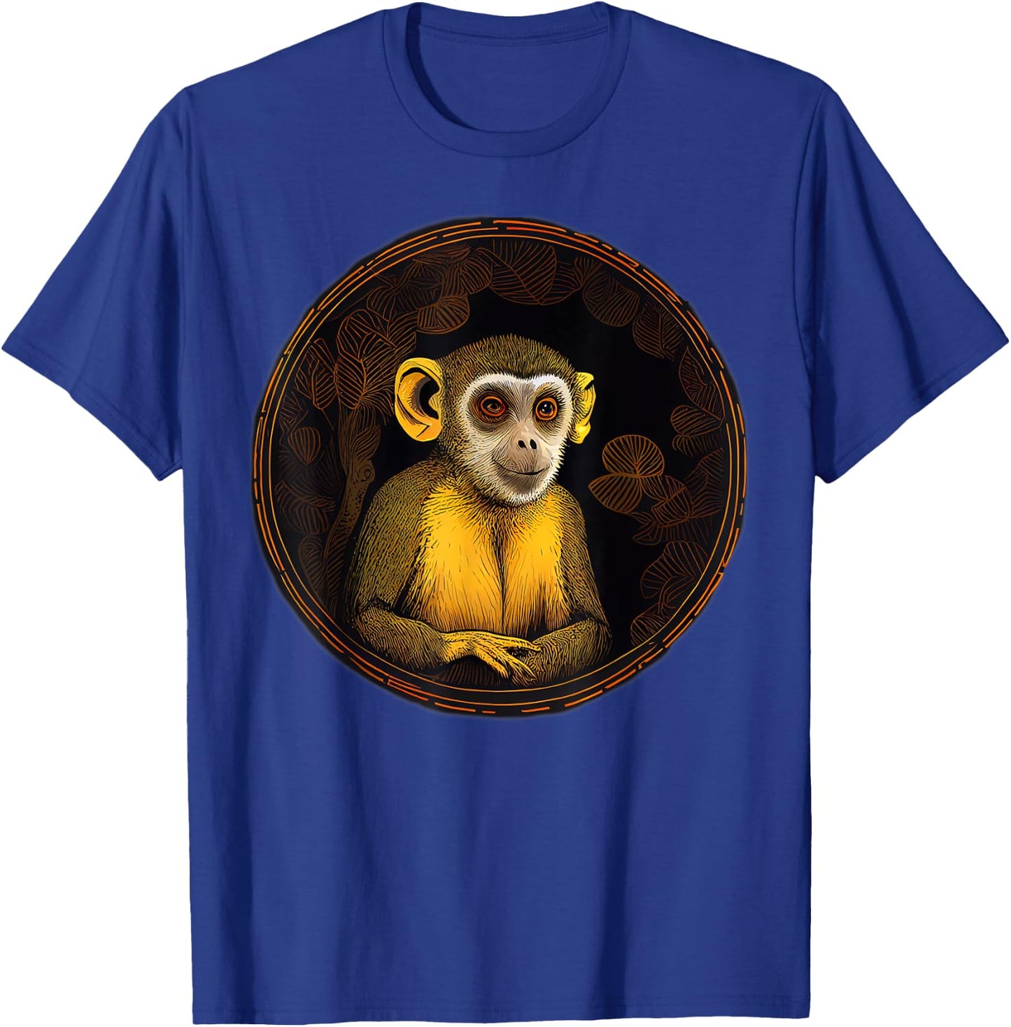 Squirrel Monkey Animal Lover Wildlife Squirrel Monkeys T-Shirt - T-Shirt | Royal