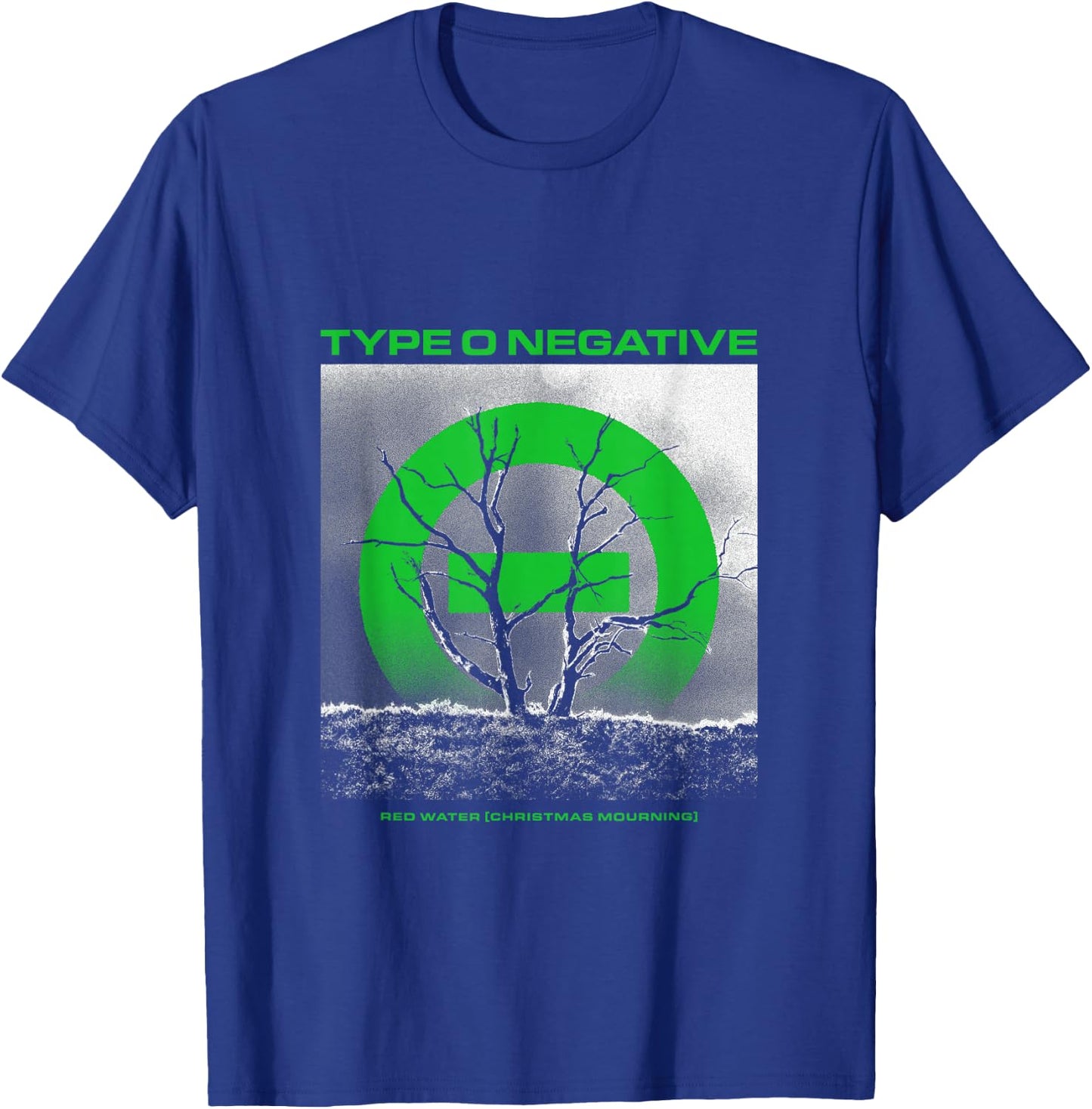 Type O Negative Red Water Green T-Shirt - T-Shirt | Royal