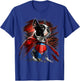 Super Power Superhero Boston Terrier Dog T-Shirt - T-Shirt | Royal