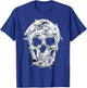 Sharks skull women kids boys girls shark Halloween T-Shirt - T-Shirt | Royal