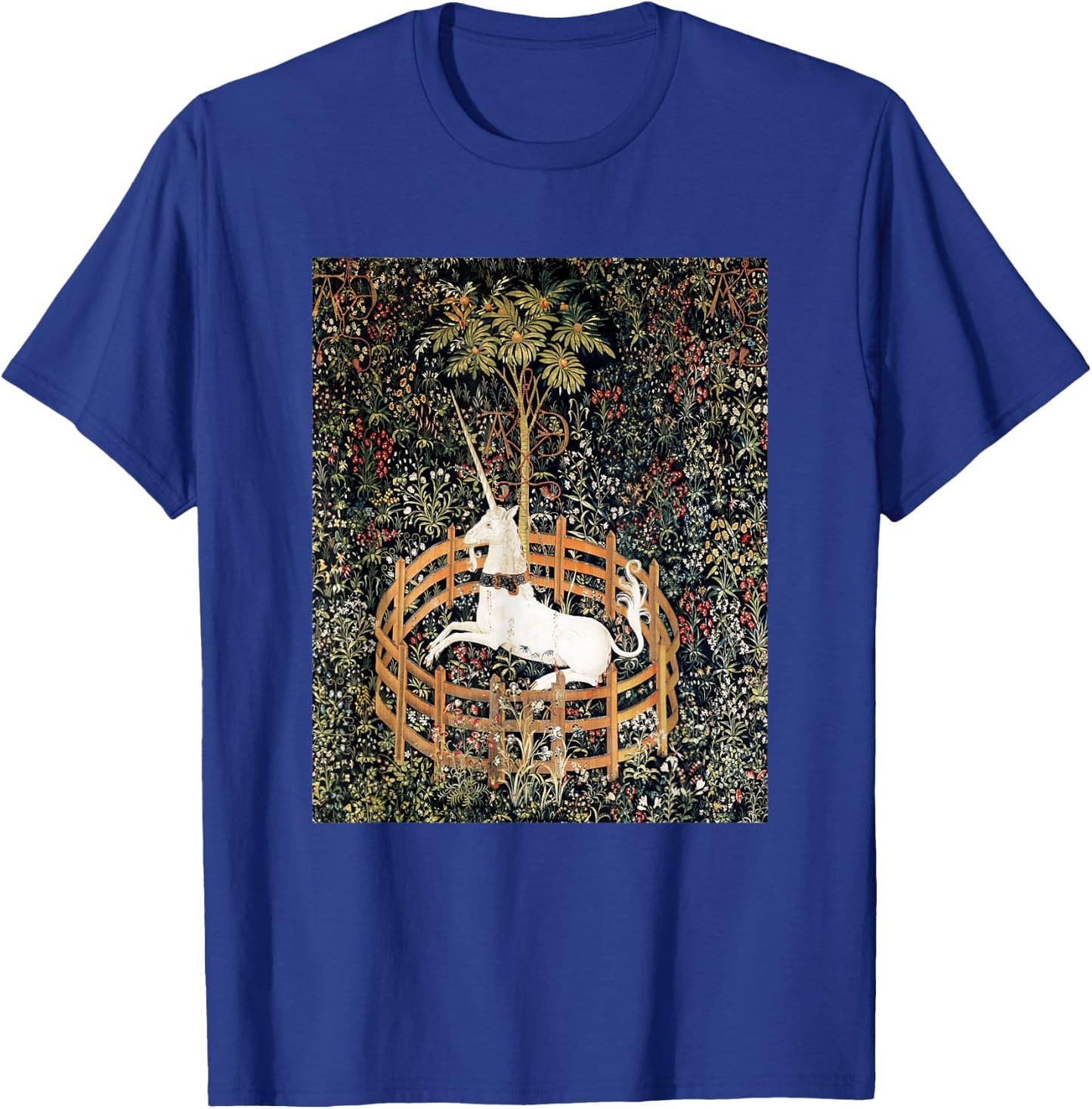 The Unicorn in Captivity T-Shirt - T-Shirt | Royal