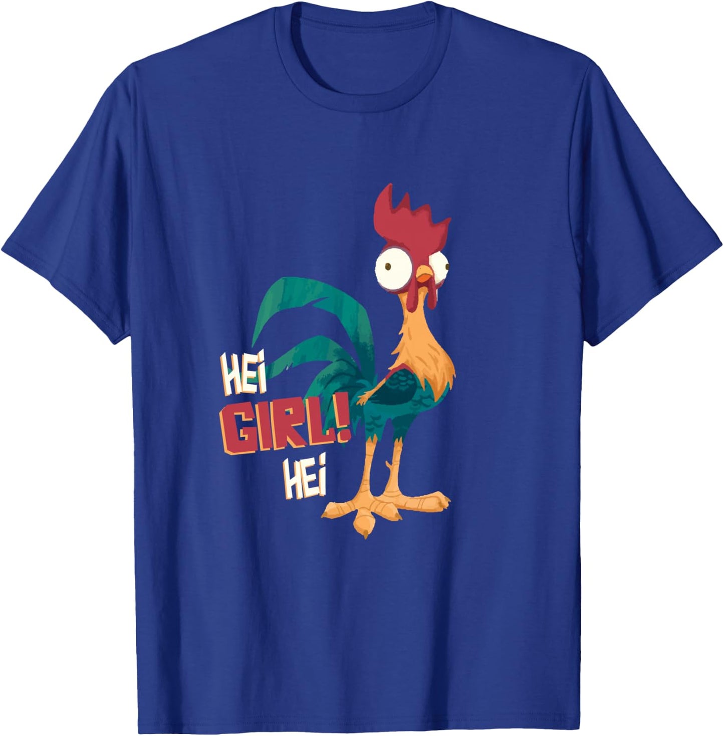 Disney Moana Hei Hei Chicken Hei Girl Hei T-Shirt - T-Shirt | Royal