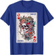 Queen of Hearts Card Game Horror Heart Queen Gothic T-Shirt - T-Shirt | Royal