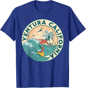 Ventura California T-Shirt - T-Shirt | Royal
