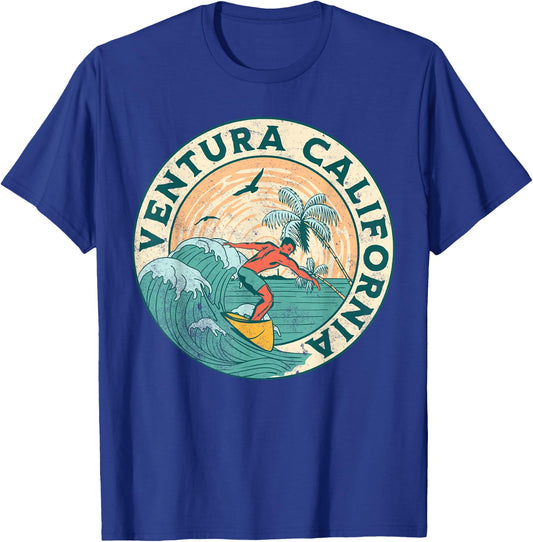 Ventura California T-Shirt - T-Shirt | Royal