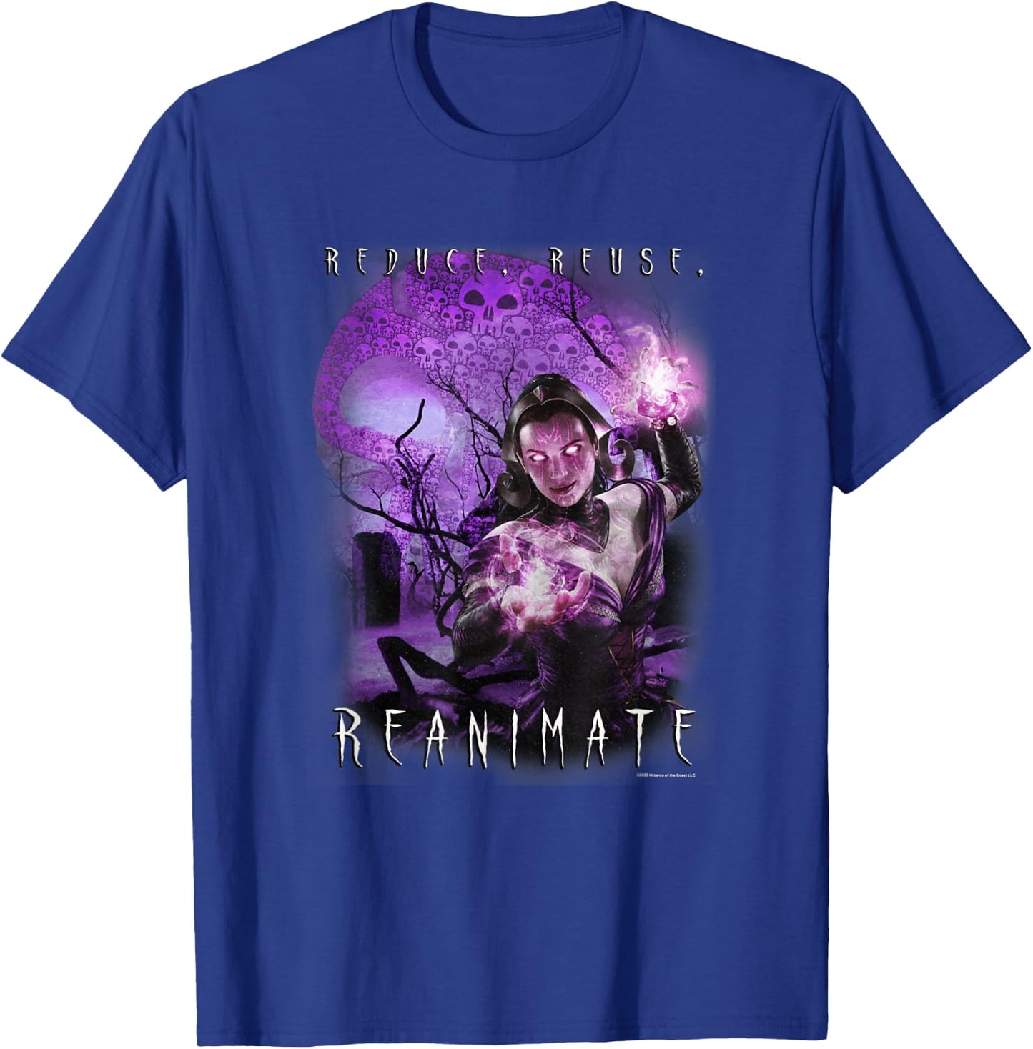 Magic: The Gathering Reduce Reuse Reanimate Liliana Vess T-Shirt - T-Shirt | Royal
