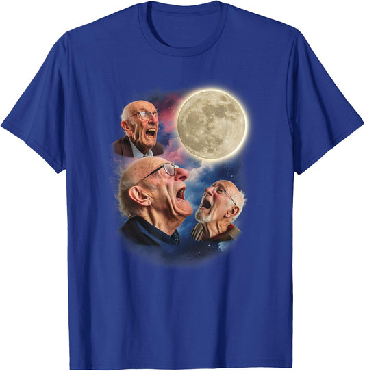 Howling Old Men Cringy Airport Exchange Embarrassing T-Shirt - T-Shirt | Royal