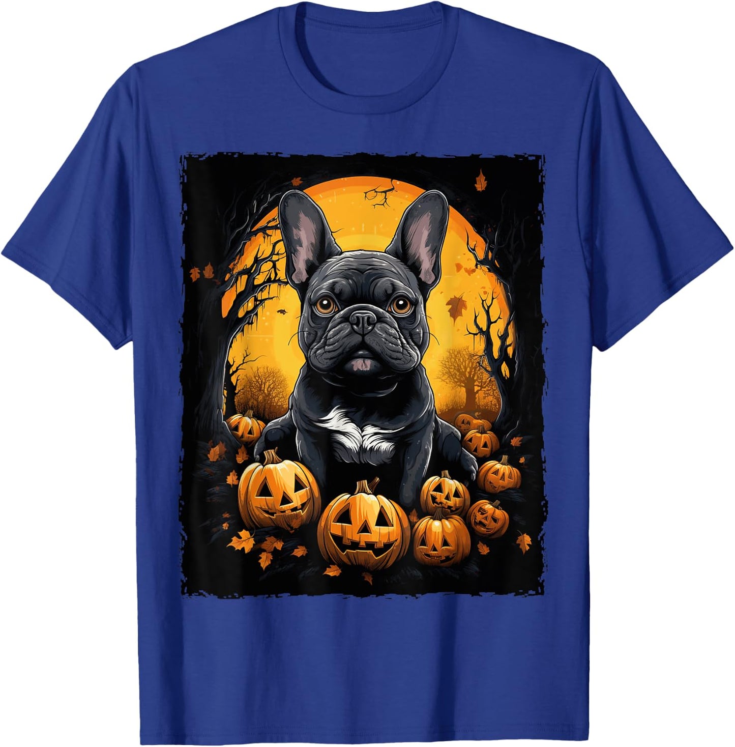 French Bulldog Halloween T-Shirt - T-Shirt | Royal