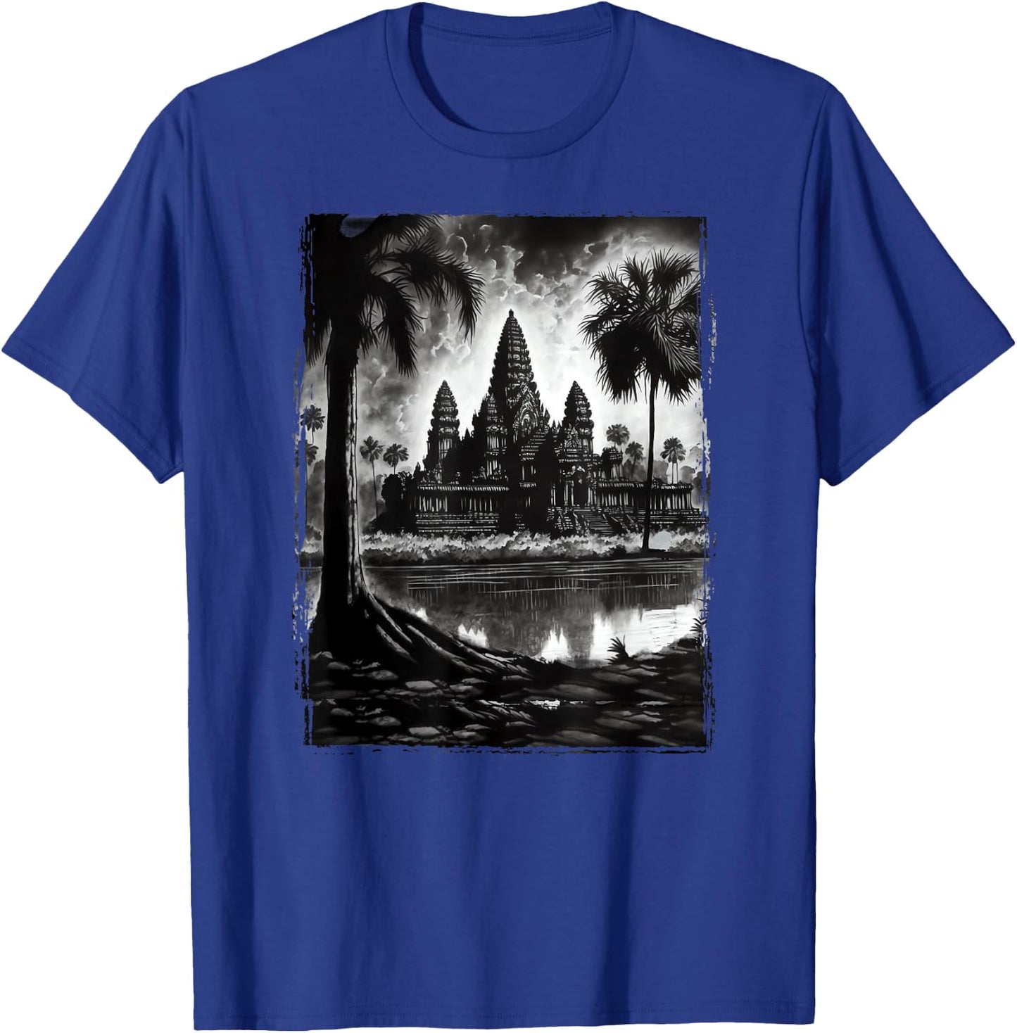 Vintage Cambodia - Angkor Wat SIEM Reap T-Shirt - T-Shirt | Royal