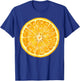 Awesome Juicy Fruit Orange Sliced Costume Outfit Themed T-Shirt - T-Shirt | Royal