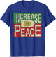 Vintage Increase D Peace 1992 T-Shirt - T-Shirt | Royal