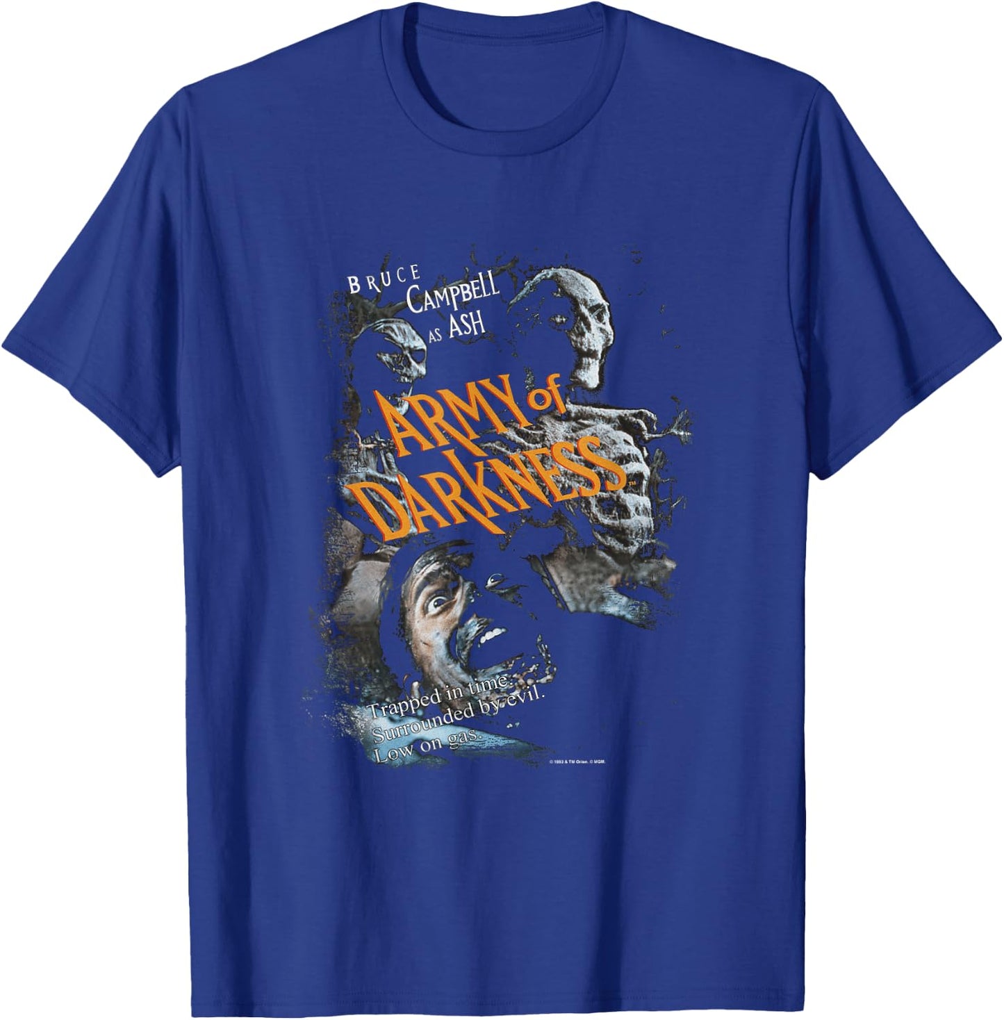 Army of Darkness Covered T-Shirt - T-Shirt | Royal