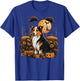 Pumpkin Shetland Sheepdog costume on Sheltie Halloween Women Kids T-Shirt - T-Shirt | Royal