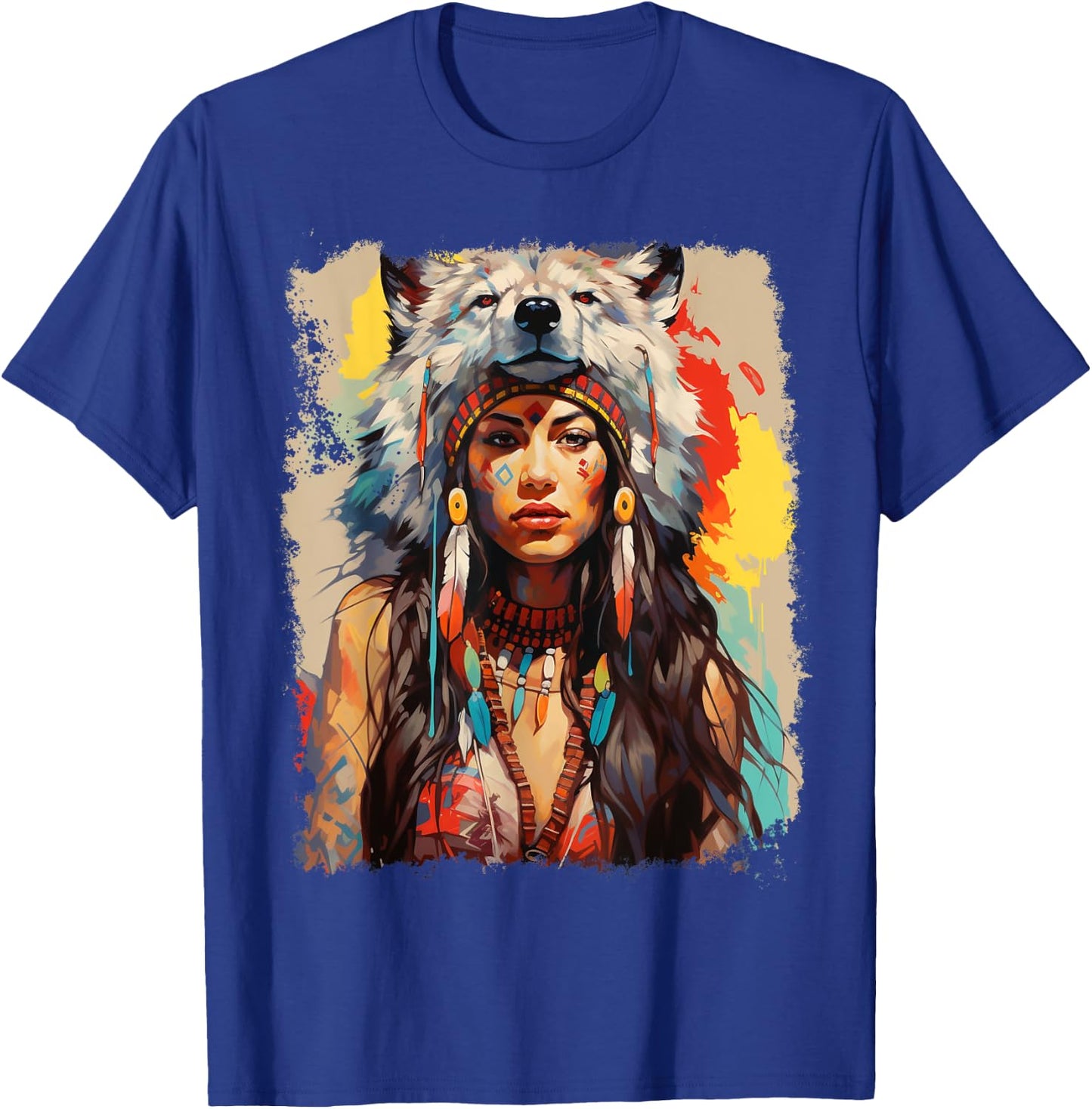 Women's Spiritual T-Shirt - T-Shirt | Royal