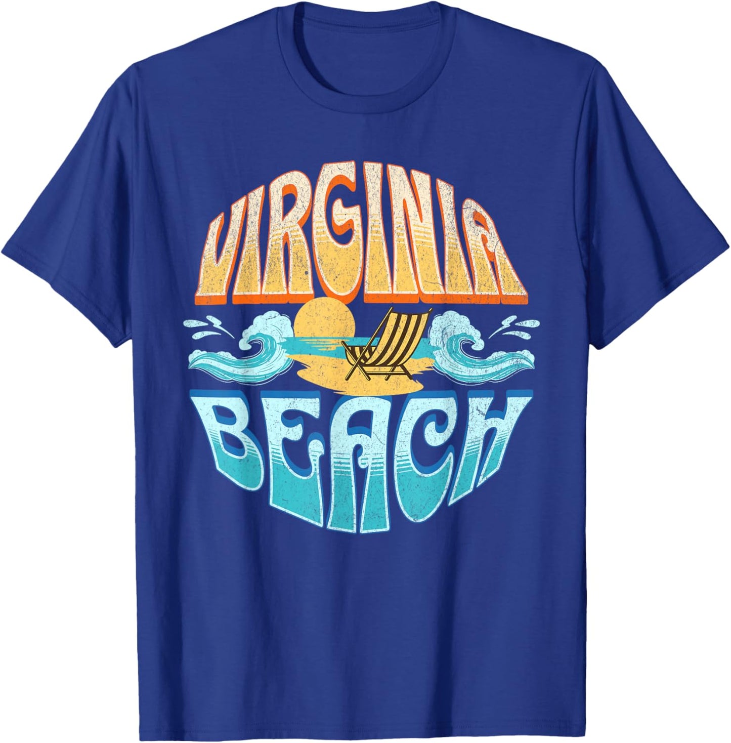Virginia Beach T-Shirt - T-Shirt | Royal