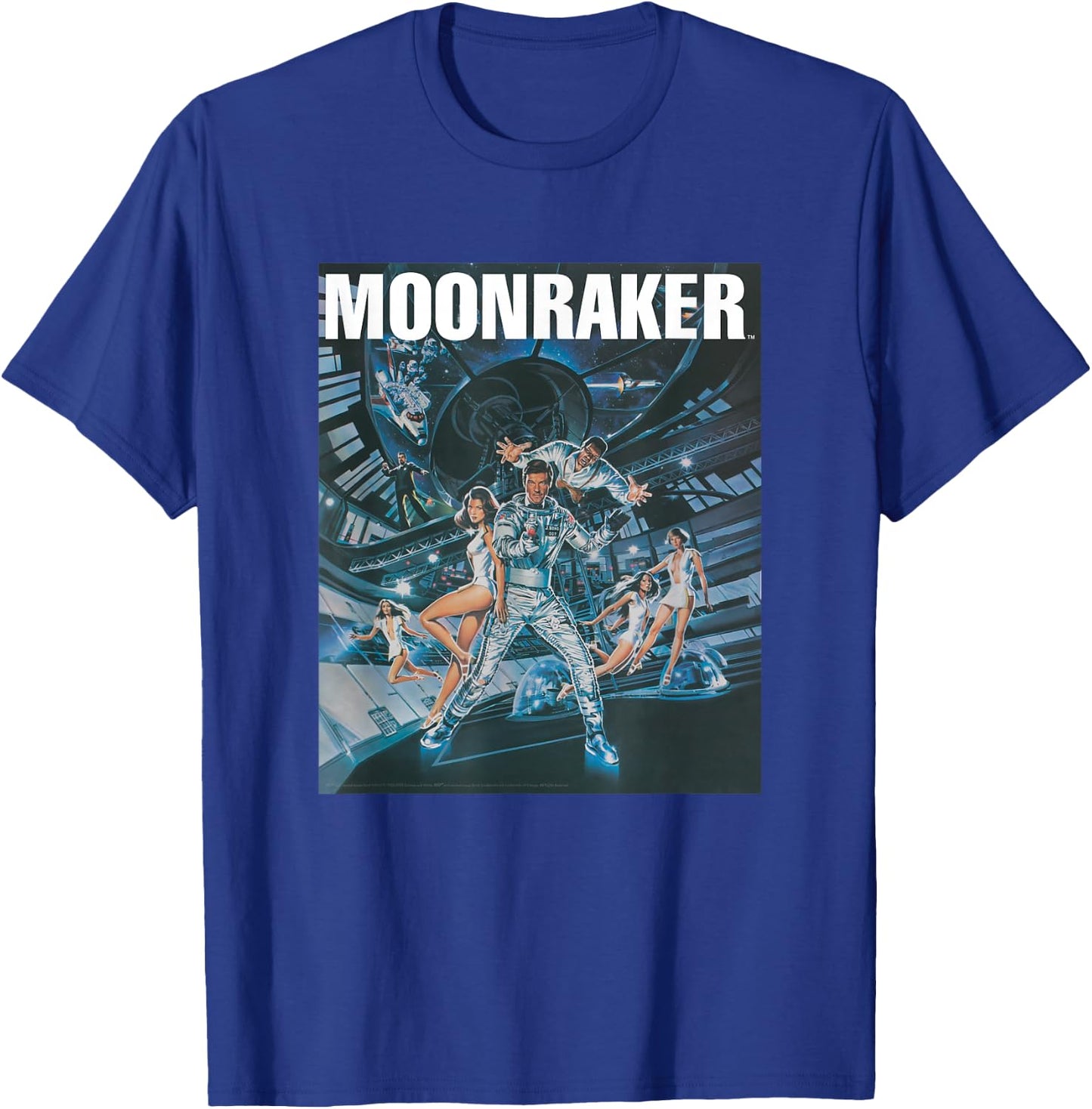 Official James Bond 007 Moonraker T-Shirt - T-Shirt | Royal