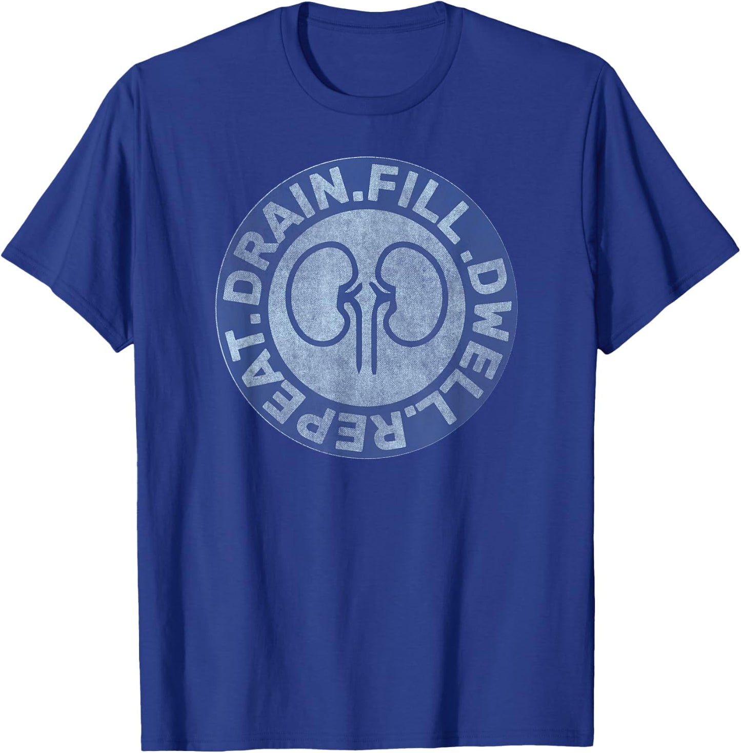 Peritoneal Dialysis Nurse Funny Quote - Black, -Adults, Short Sleeve, Cotton Blend, Polyester, Small T-Shirt - T-Shirt | Royal