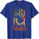 Murica Patriotic German Shepherd 4th of July Dog T-Shirt - T-Shirt | Royal