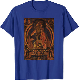 Padmasambhava Tibetan Buddhist Thangka Mandala Buddhism T-Shirt - T-Shirt | Royal