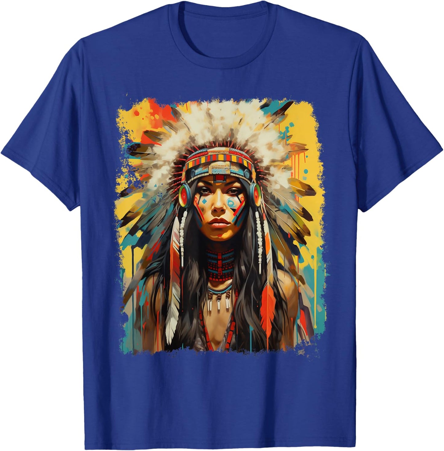 Native Indian T-Shirt - T-Shirt | Royal