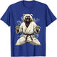 MMA Grizzly Bear Karate T-Shirt - T-Shirt | Royal