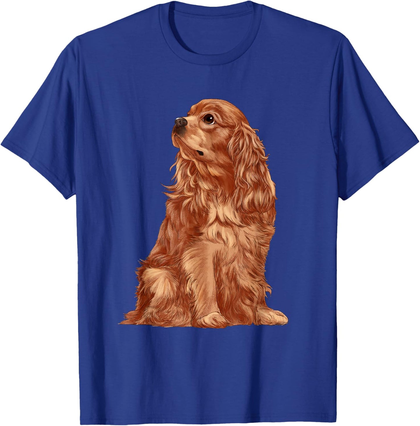 Cavalier King Charles Spaniel Dog Seat T-Shirt - T-Shirt | Royal