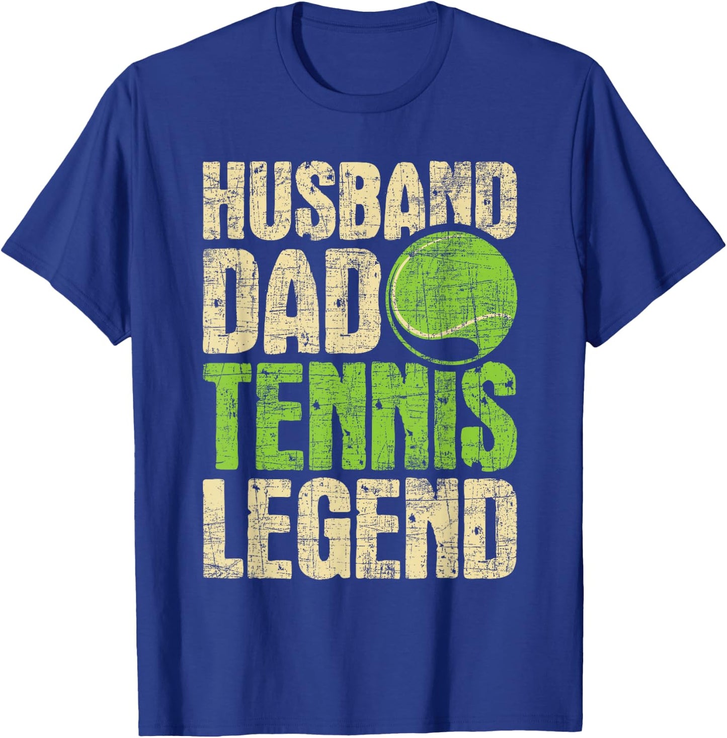 Husband Dad Tennis Legend - Sports Coach Tournament Player T-Shirt - T-Shirt | Royal