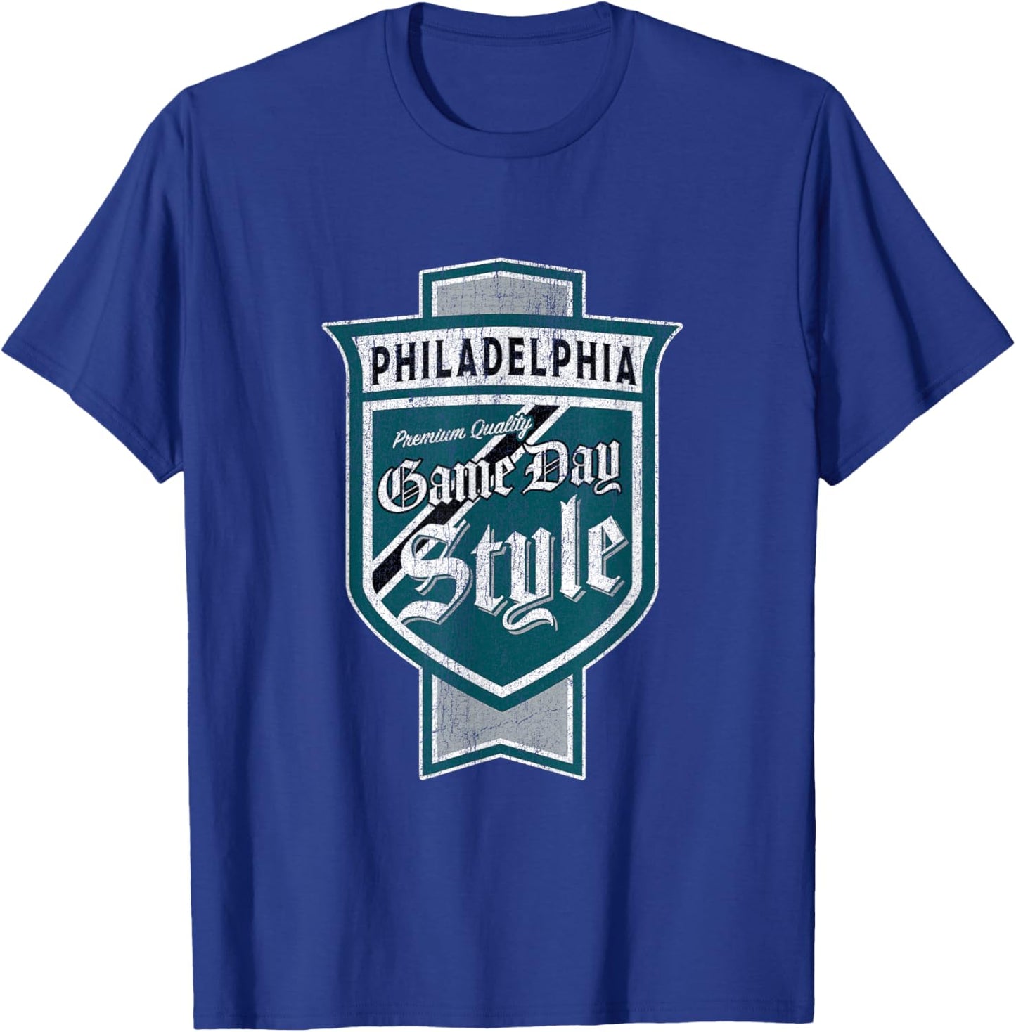 Vintage Philadelphia Beer Label - Philly Pride T-Shirt - T-Shirt | Royal