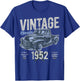 Vintage, Born 1952, Birthday, Classic Pick Up Truck T-Shirt - T-Shirt | Royal