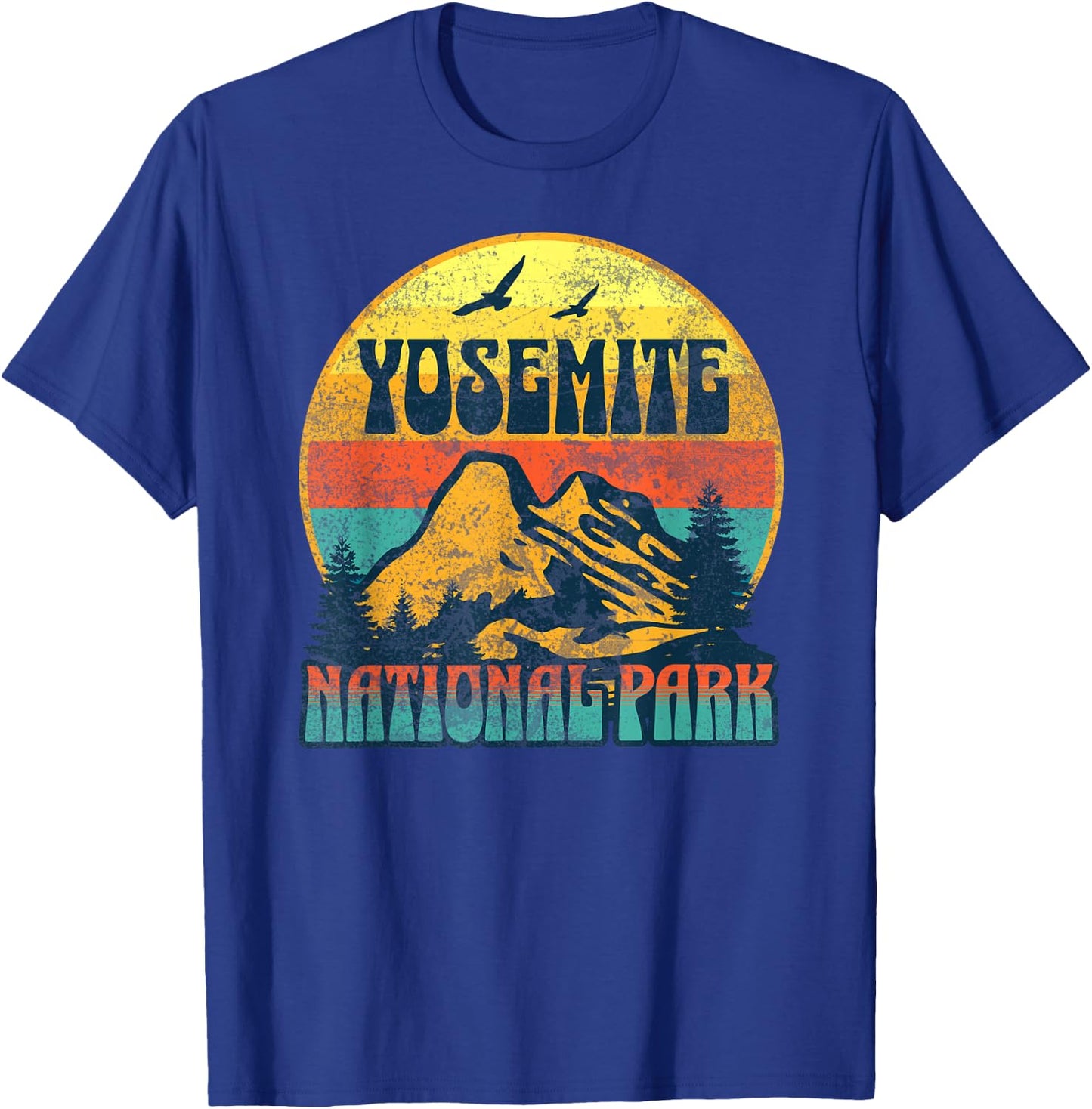 Yosemite National Park T-Shirt - T-Shirt | Royal
