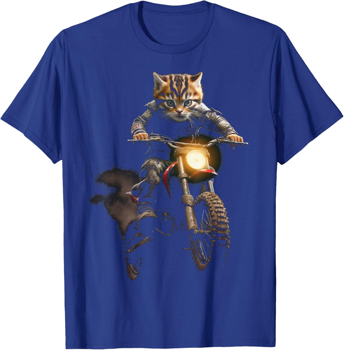 Brraaap Funny Dirt Bike Motocross For Riders T-Shirt - T-Shirt | Royal