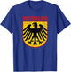 Germany Deutschland German Eagle T-Shirt - T-Shirt | Royal