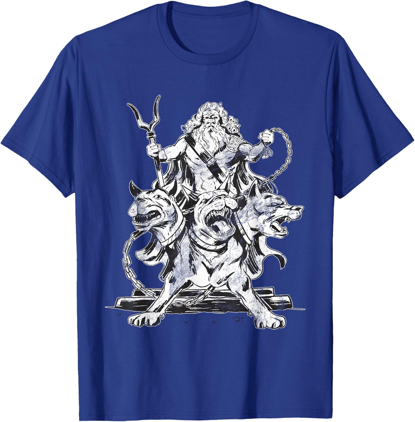 Hades Olympian God Greek Mythology Gifts Ancient Halloween T-Shirt - T-Shirt | Royal