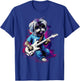 Punk Rock Guitar Shih Tzu Dog Guitarist Men Women Kids T-Shirt - T-Shirt | Royal