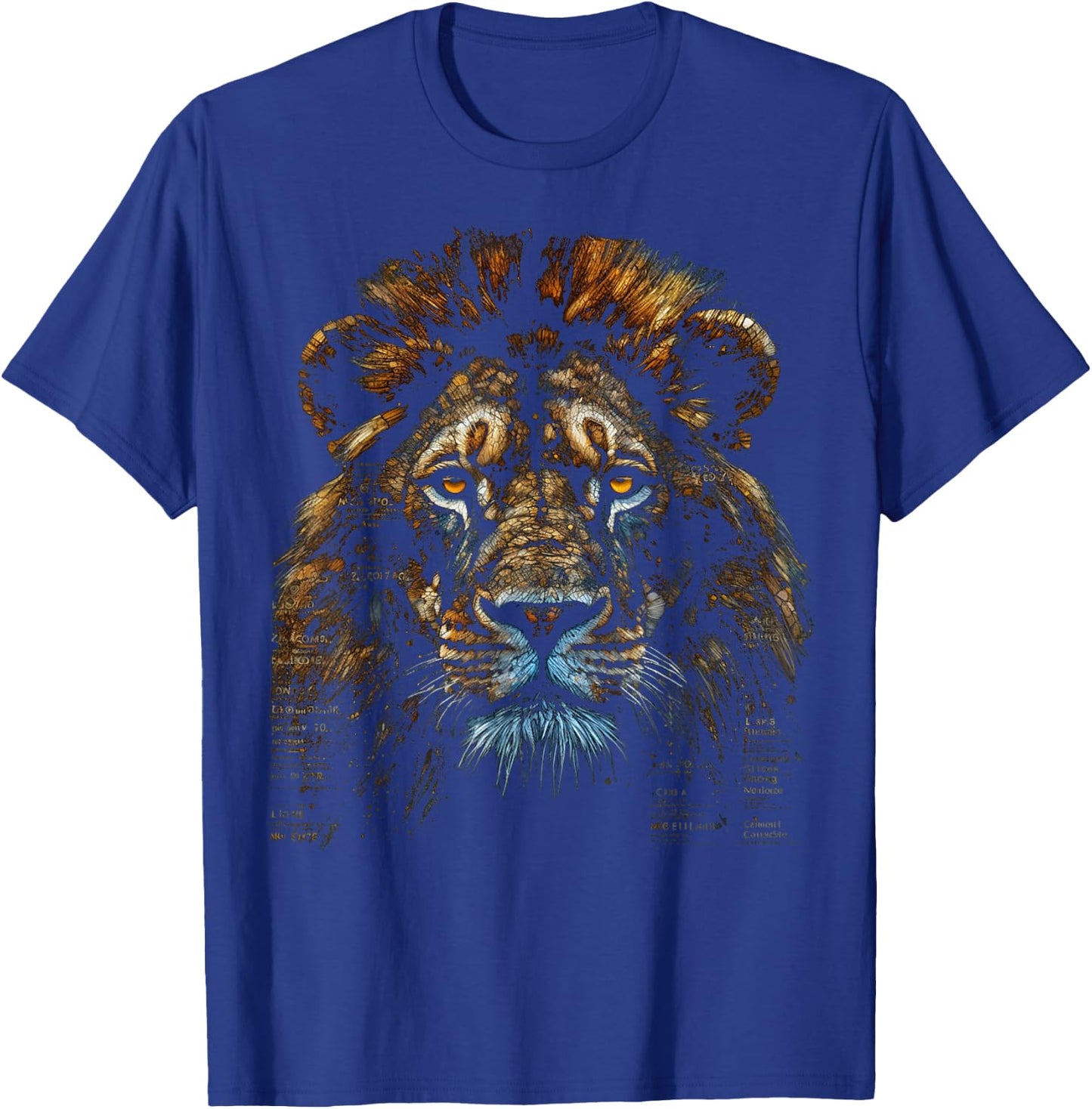 Lion Fantasy Art - Animal Lion T-Shirt - T-Shirt | Royal