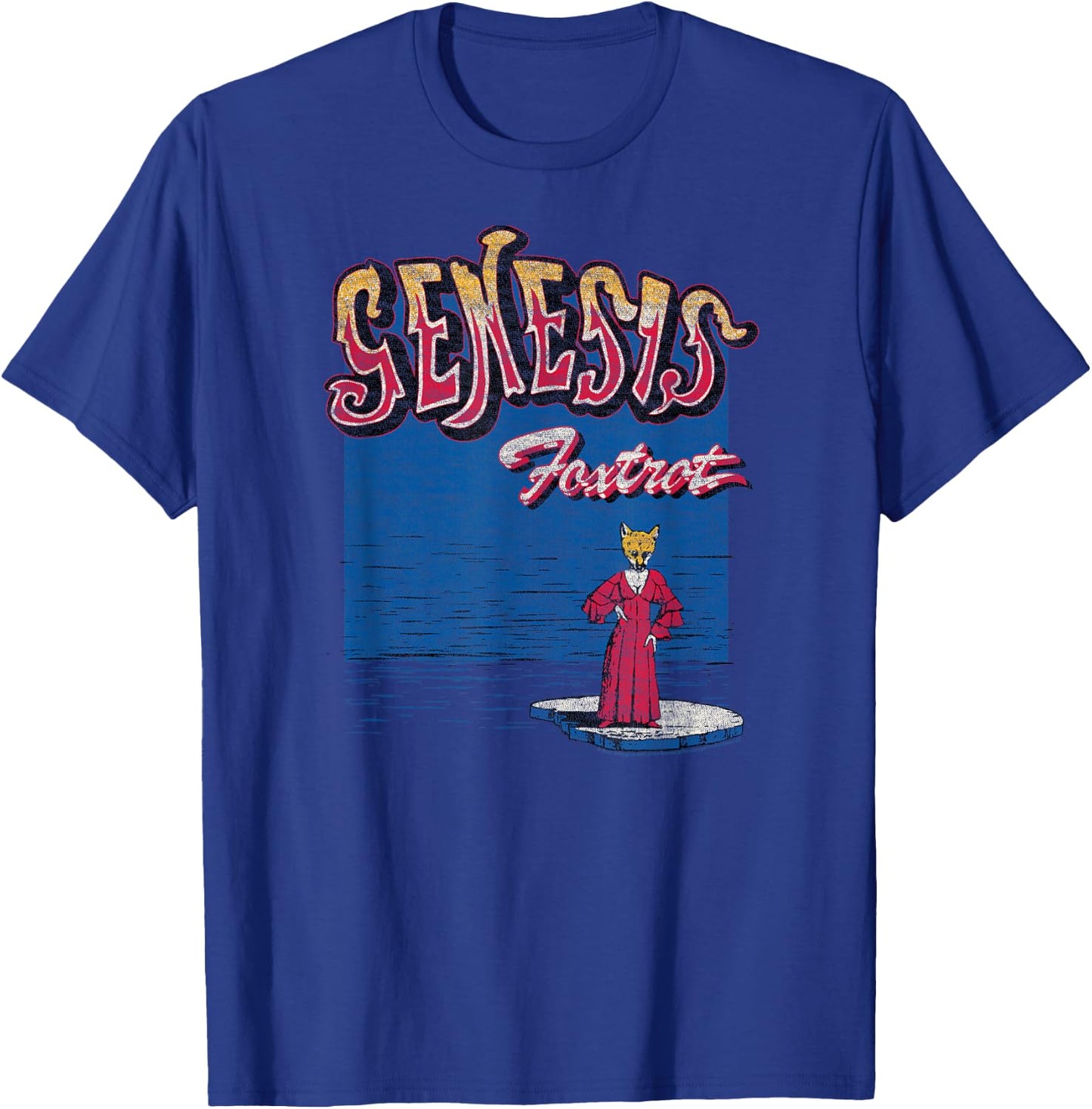 Genesis - Foxtrot T-Shirt - T-Shirt | Royal