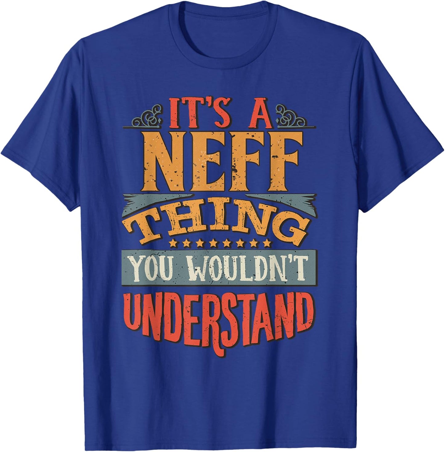 Neff Name - Kids, Black, Small T-Shirt - T-Shirt | Royal