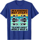 Retro World War 2 Memorabilia Shirt World War II WW2 Gear T-Shirt - T-Shirt | Royal