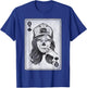 Matching Couple King And Queen skull T-Shirt - T-Shirt | Royal